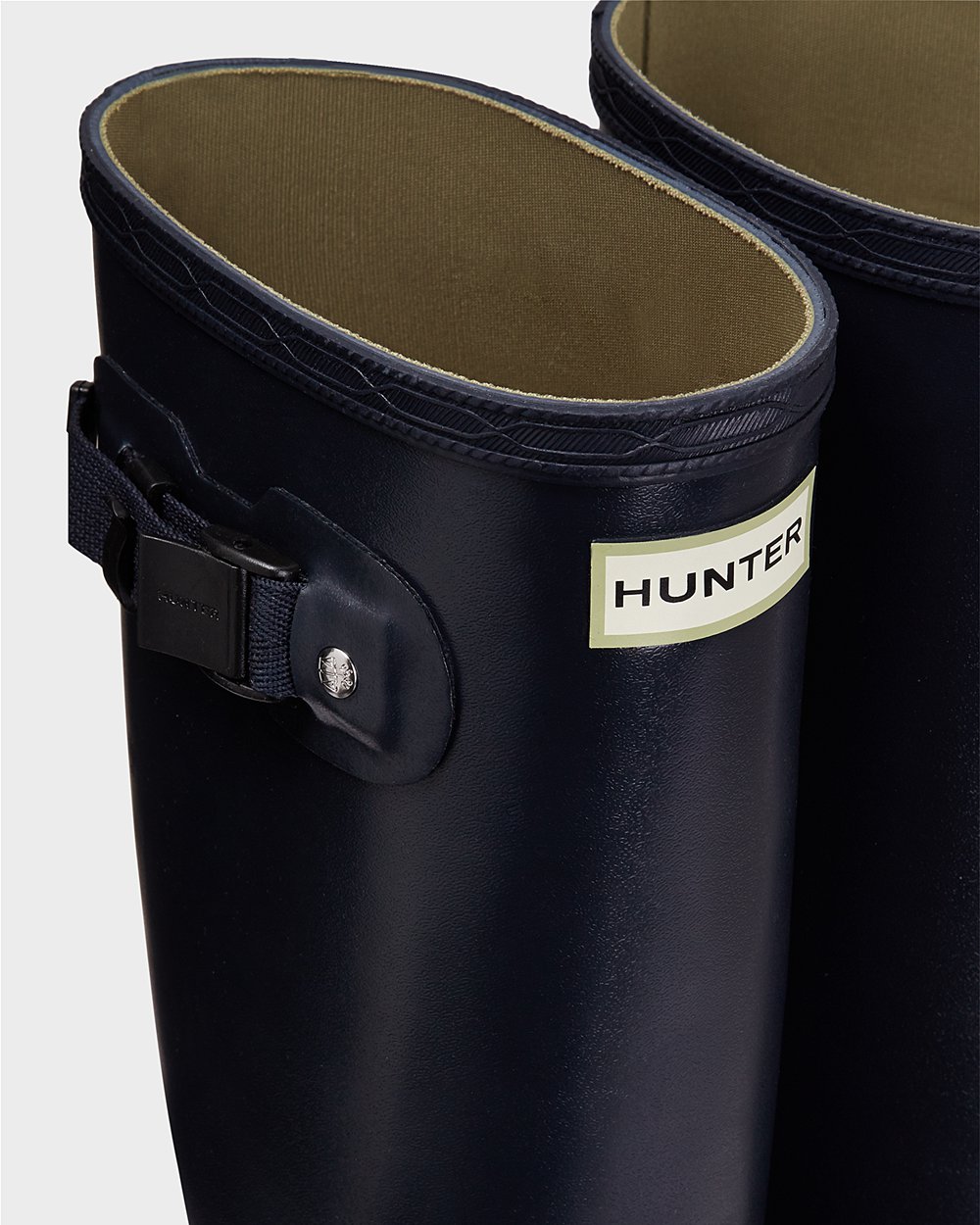 Galochas Altas Hunter Feminina Azul Marinho - Norris Field - 87CRUAOBY